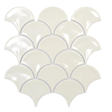 Załaduj obraz do przeglądarki galerii, Mozaika ceramiczna kolor kość słoniowa połysk MOZ 5730 VP