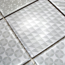 Załaduj obraz do przeglądarki galerii, Mozaika ceramiczna kolor szary połysk T 173