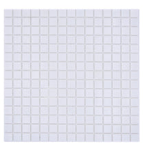 Załaduj obraz do przeglądarki galerii, Mozaika szklana kolor biały połysk T 503