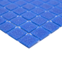 Załaduj obraz do przeglądarki galerii, Mozaika szklana kolor ciemny niebieski połysk T 509