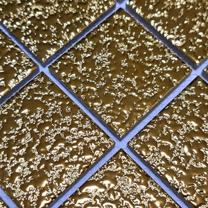 Mozaika ceramiczna kolor złoty połysk T 184