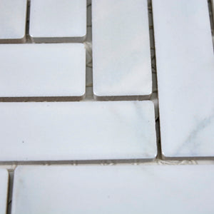 Mozaika ceramiczna kolor biały mat T13
