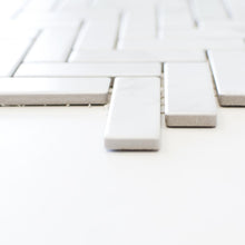 Załaduj obraz do przeglądarki galerii, Mozaika ceramiczna kolor szary mat T 161