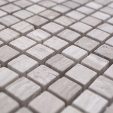 Załaduj obraz do przeglądarki galerii, Marmur kolor szary mat mozaika kamienna