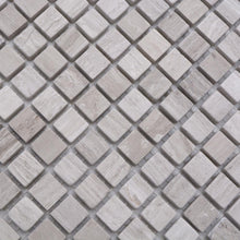 Załaduj obraz do przeglądarki galerii, Marmur kolor szary mat mozaika kamienna
