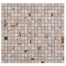 Załaduj obraz do przeglądarki galerii, Marmur kolor złoty mozaika kamienna