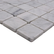 Załaduj obraz do przeglądarki galerii, Marmur kolor biały mat mozaika kamienna - MOZ 7156 VP