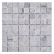 Załaduj obraz do przeglądarki galerii, Marmur kolor biały mat mozaika kamienna - MOZ 7156 VP