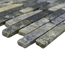 Załaduj obraz do przeglądarki galerii, Marmur kolor zielony mat mozaika kamienna