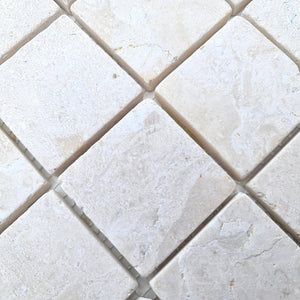 Mozaika kamienna - marmur kolor biały mat T 239
