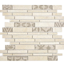 Załaduj obraz do przeglądarki galerii, Mozaika mix kolor beżowy brązowy mat T 397