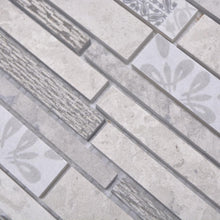 Załaduj obraz do przeglądarki galerii, Mozaika mix kolor mix szary mat T 402
