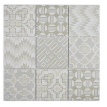 Załaduj obraz do przeglądarki galerii, Mozaika ceramiczna multikolor mat T 186