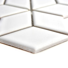 Załaduj obraz do przeglądarki galerii, Mozaika ceramiczna kolor biały połysk T27
