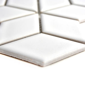 Mozaika ceramiczna kolor biały połysk T27