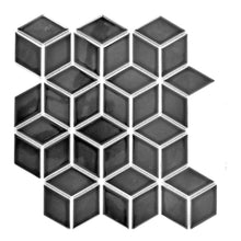 Załaduj obraz do przeglądarki galerii, Mozaika ceramiczna kolor czarny połysk T 86 - MOZ 5782 VP