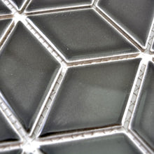 Załaduj obraz do przeglądarki galerii, Mozaika ceramiczna kolor czarny połysk T 86 - MOZ 5782 VP