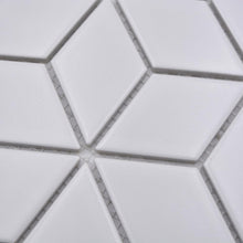 Załaduj obraz do przeglądarki galerii, Mozaika ceramiczna kolor biały mat T15