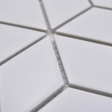 Załaduj obraz do przeglądarki galerii, Mozaika ceramiczna kolor biały mat T15
