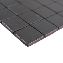 Załaduj obraz do przeglądarki galerii, Samoprzylepna mozaika mix - aluminium / metal kolor czarny mat T 475