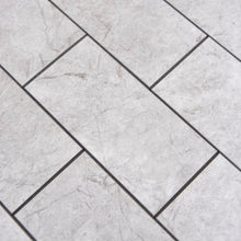 Załaduj obraz do przeglądarki galerii, Samoprzylepna mozaika mix - aluminium / metal kolor szary mat T 483