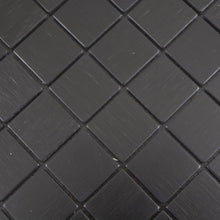 Załaduj obraz do przeglądarki galerii, Samoprzylepna mozaika mix - aluminium / metal kolor czarny mat T 475