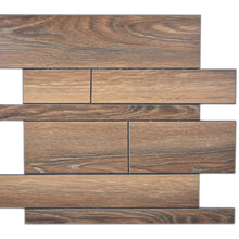 Załaduj obraz do przeglądarki galerii, Samoprzylepny-mozaika mix - aluminium / metal kolor brąz mat T 471