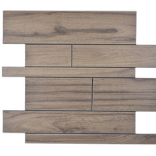 Załaduj obraz do przeglądarki galerii, Samoprzylepna mozaika mix - aluminium / metal kolor brąz mat T 472