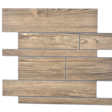 Załaduj obraz do przeglądarki galerii, Samoprzylepna mozaika mix - aluminium / metal kolor brąz mat T 473