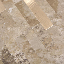 Załaduj obraz do przeglądarki galerii, Samoprzylepny-winyl kolor brązowo-złoty mat T 657