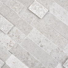 Załaduj obraz do przeglądarki galerii, Samoprzylepna mozaika kamienna - marmur kolor szary mat/połysk T 312