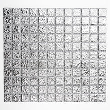 Załaduj obraz do przeglądarki galerii, Mozaika ceramiczna kolor srebrny połysk T 156