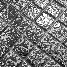 Załaduj obraz do przeglądarki galerii, Mozaika ceramiczna kolor srebrny połysk T 156