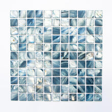 Załaduj obraz do przeglądarki galerii, Mozaika masa perłowa - morska-niebieska

