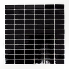 Załaduj obraz do przeglądarki galerii, Mozaika ceramiczna kolor czarny połysk T 88