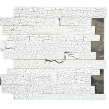 Załaduj obraz do przeglądarki galerii, Samoprzylepna mozaika drewniana kolor biały mat T 195