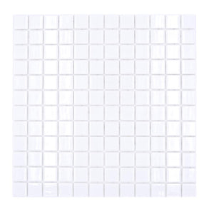 Mozaika szklana kolor biały mat T 499