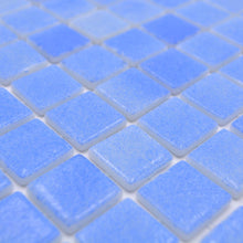 Załaduj obraz do przeglądarki galerii, Mozaika szklana kolor niebieski mat T 539