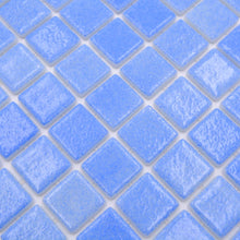 Załaduj obraz do przeglądarki galerii, Mozaika szklana kolor niebieski połysk T 542