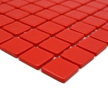 Załaduj obraz do przeglądarki galerii, Kolor czerwony połysk mozaika szklana