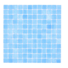 Załaduj obraz do przeglądarki galerii, Mozaika szklana kolor jasny niebieski mat T 520
