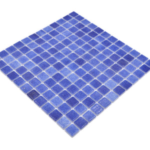 Mozaika szklana kolor ciemny niebieski mat T 508