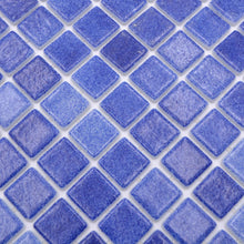 Załaduj obraz do przeglądarki galerii, Mozaika szklana kolor ciemny niebieski mat T 508