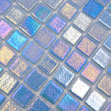 Załaduj obraz do przeglądarki galerii, Kolor jasny niebieski połysk mozaika szklana
