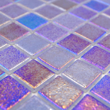 Załaduj obraz do przeglądarki galerii, Kolor ciemny niebieski połysk mozaika szklana