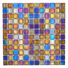 Załaduj obraz do przeglądarki galerii, Kolor czarny połysk mozaika szklana