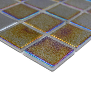 Kolor czarny połysk mozaika szklana D6