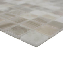 Załaduj obraz do przeglądarki galerii, Kolor beż mix połysk mozaika szklana