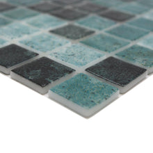 Załaduj obraz do przeglądarki galerii, Kolor mix zielony połysk mozaika szklana