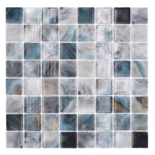 Załaduj obraz do przeglądarki galerii, Kolor mix szary połysk A4 mozaika szklana